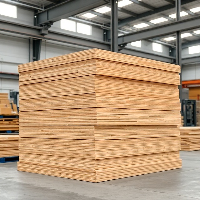 Ván ép gỗ chống cháy Plywood chất lượng cao